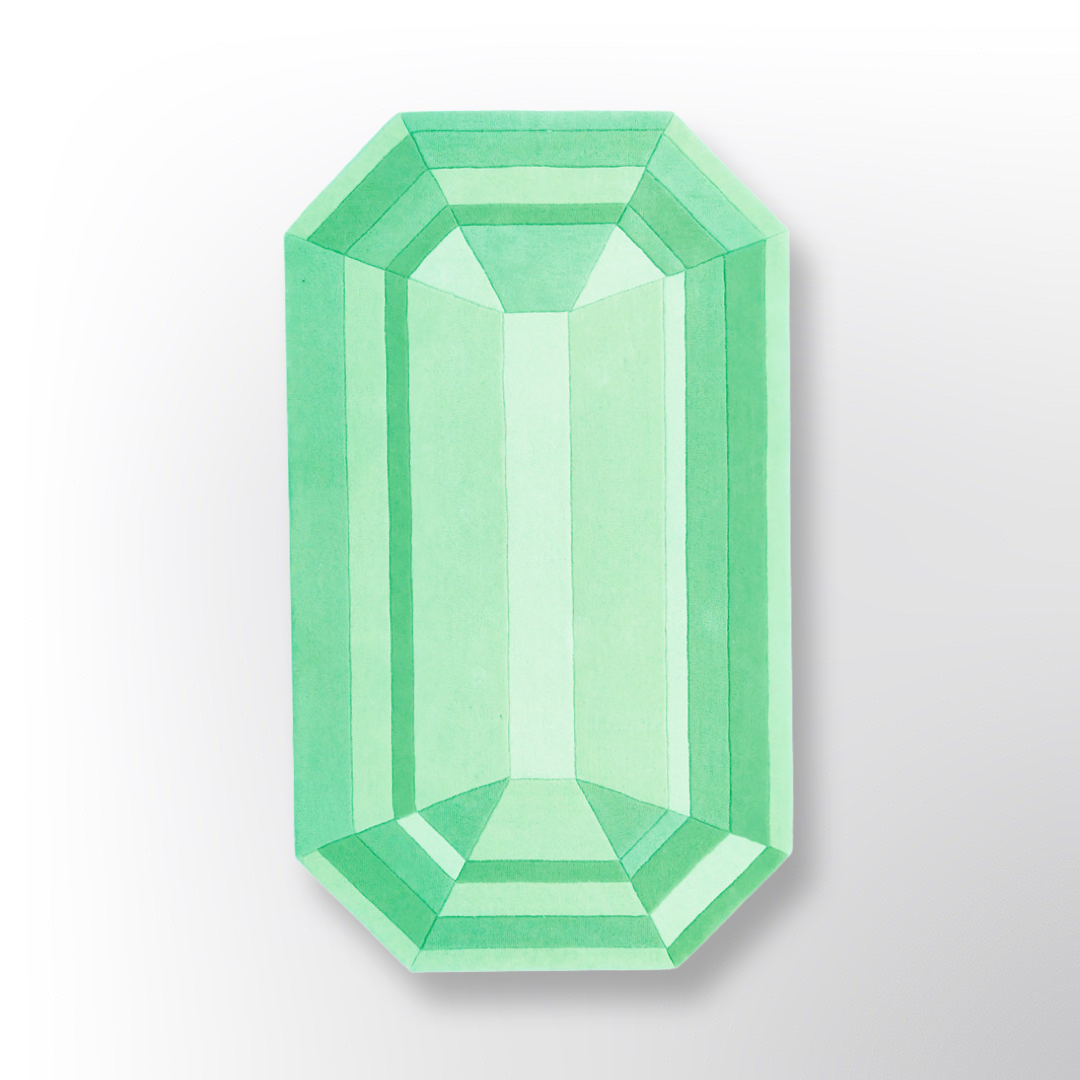 Aquamarine Mint Green Emerald Gem