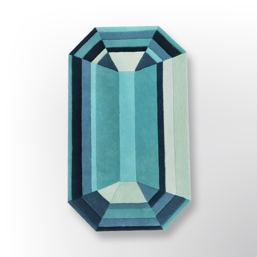 Mini Blue Emerald Gem