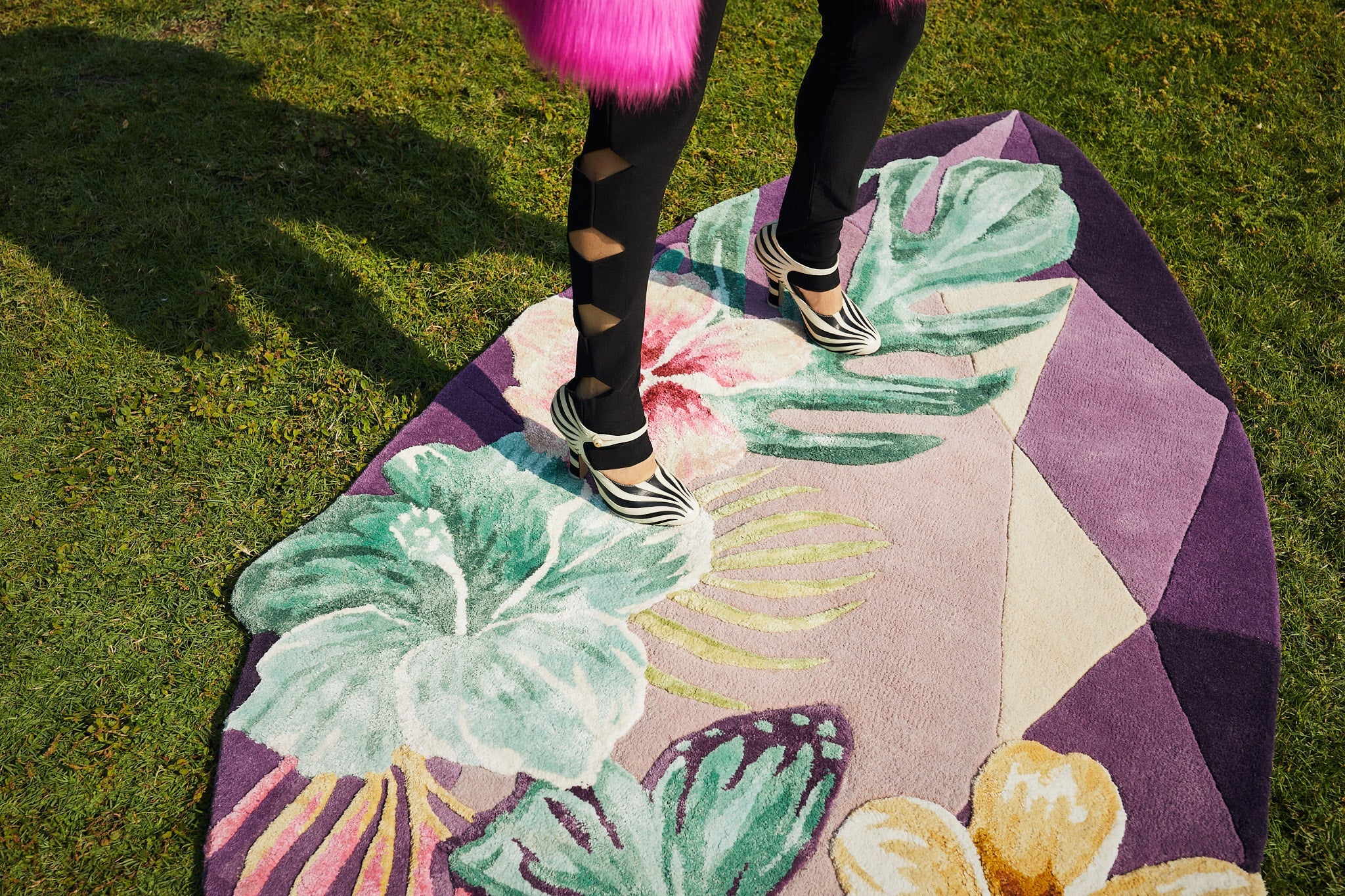 Amethyst Drop ICON Gem Rug - Wear The House