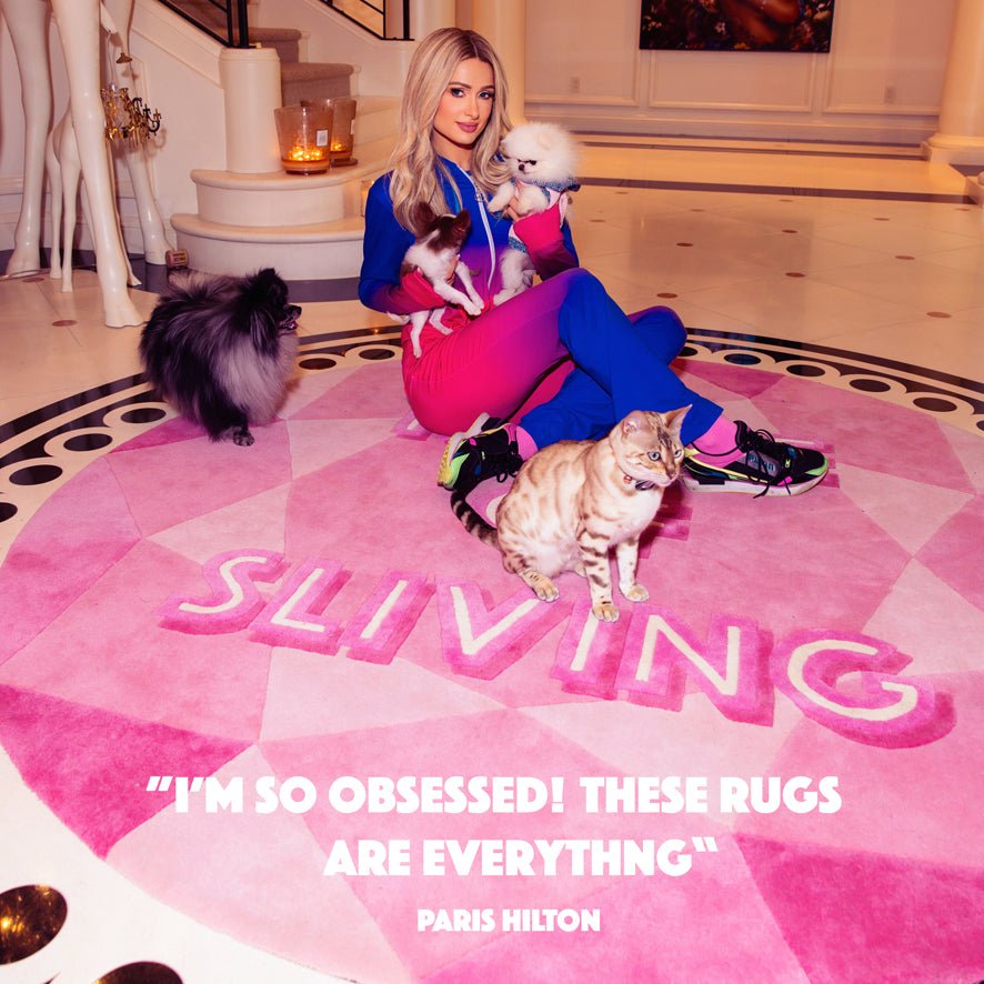 CUSTOMIZE your GEM Rug like PARIS HILTON - Wear The House