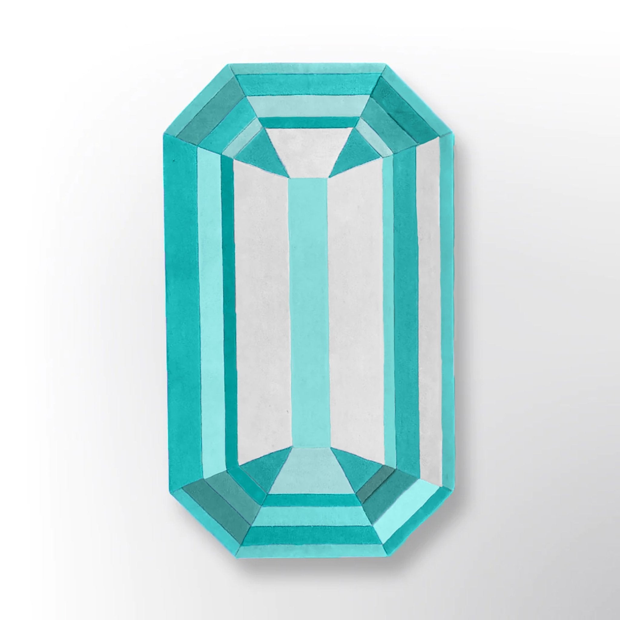 Mini Tia Emerald Gem Rug - Wear The House