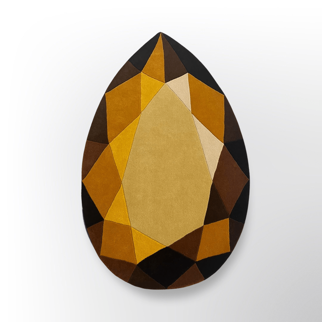 Topaz Drop Gem Rug - Wear The House