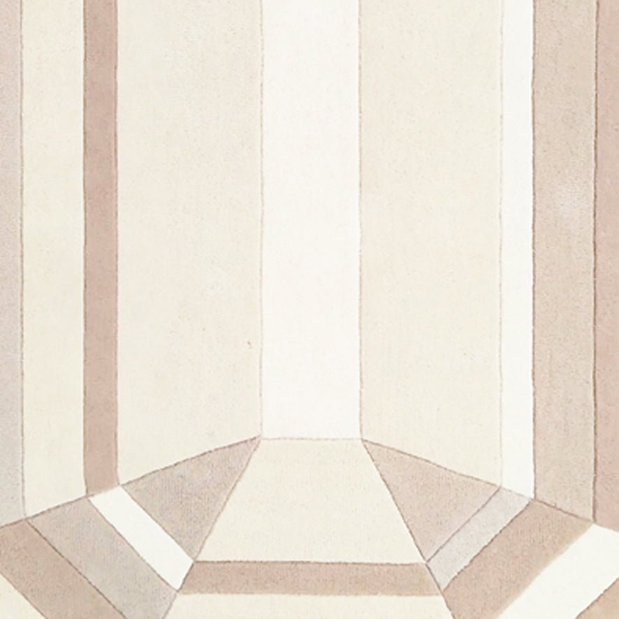 Beige Emerald Gem Rug - Wear The House