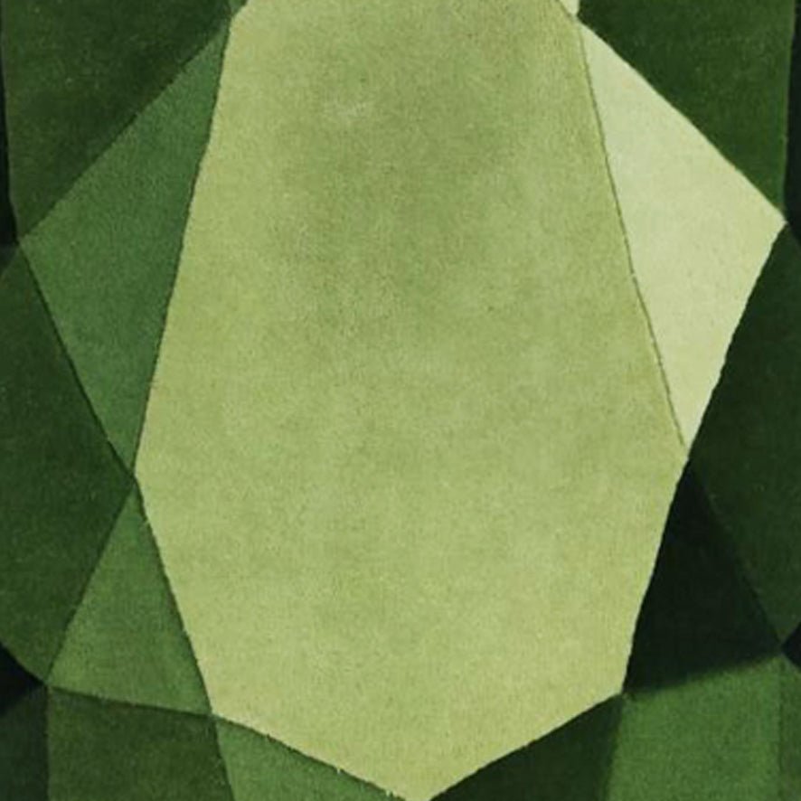 Tsavorite Garnet Drop Gem Rug - Wear The House