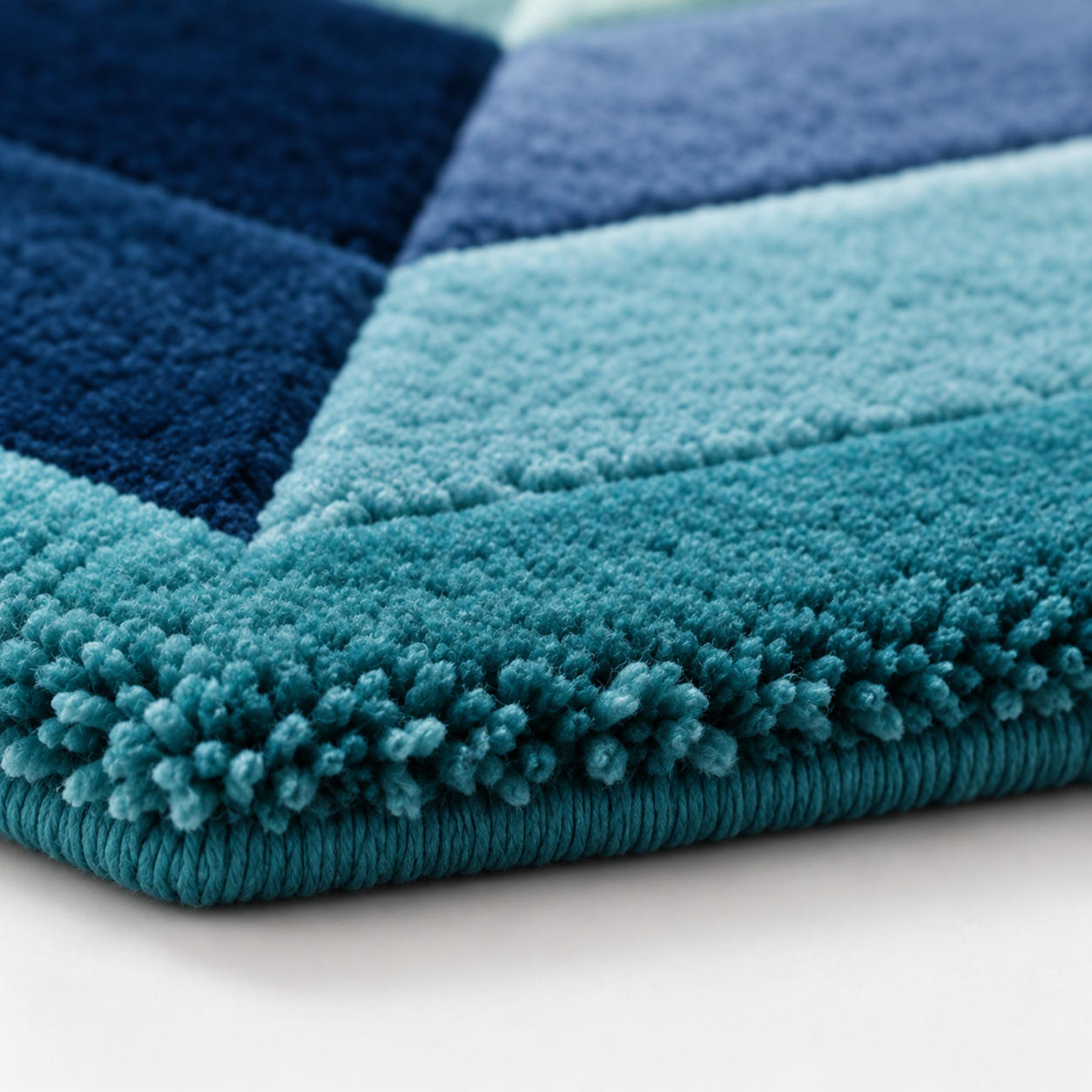 Blue Emerald Gem Rug