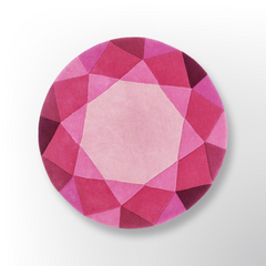 MINI PINK SAPPHIRE ROUND GEM