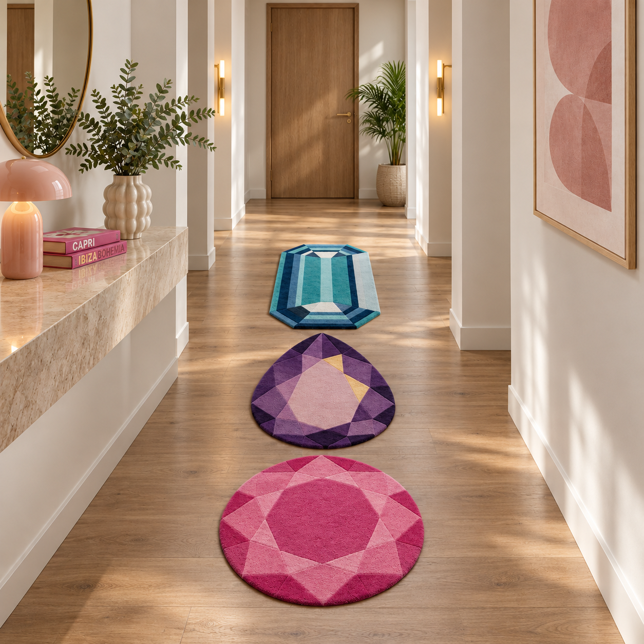 The Mini Gem Rug Bundle (Set of 3)