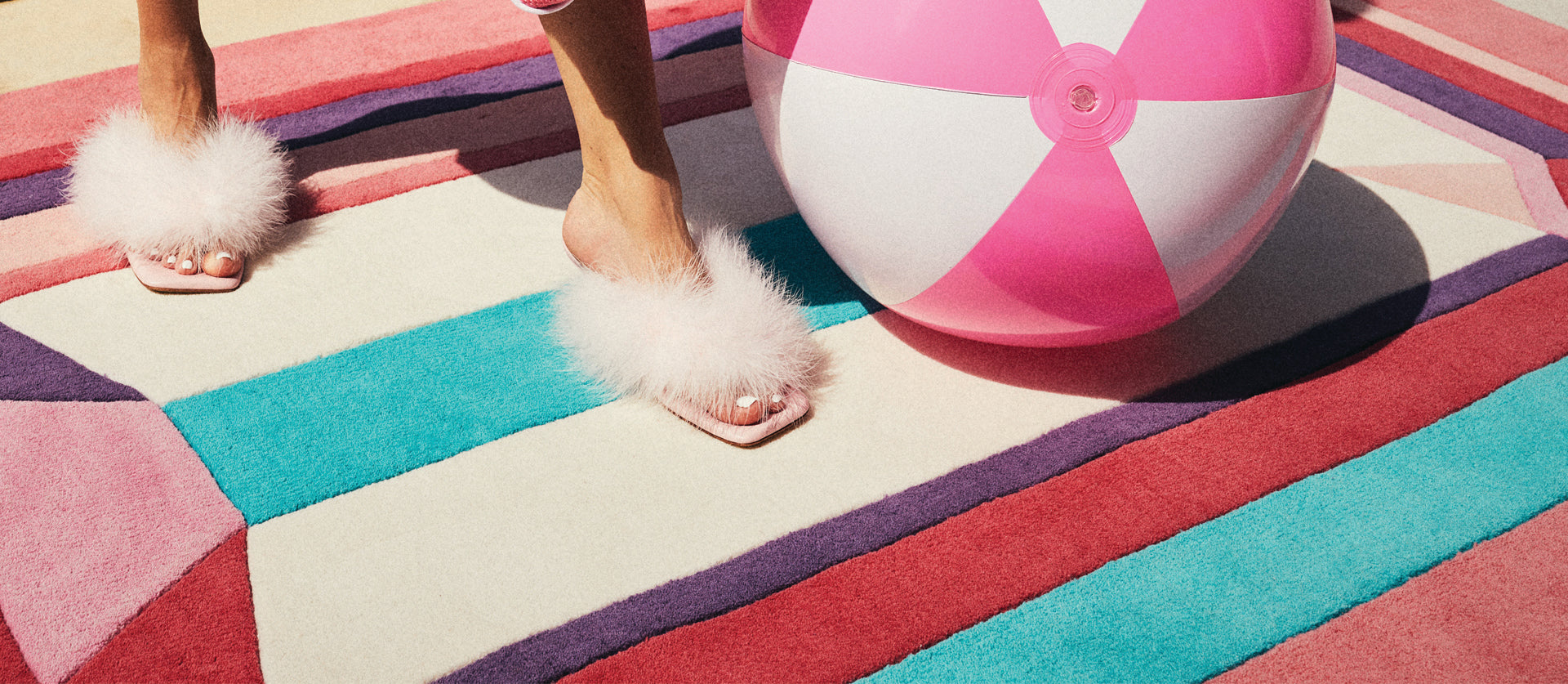Bubblegum Emerald Gem Rug