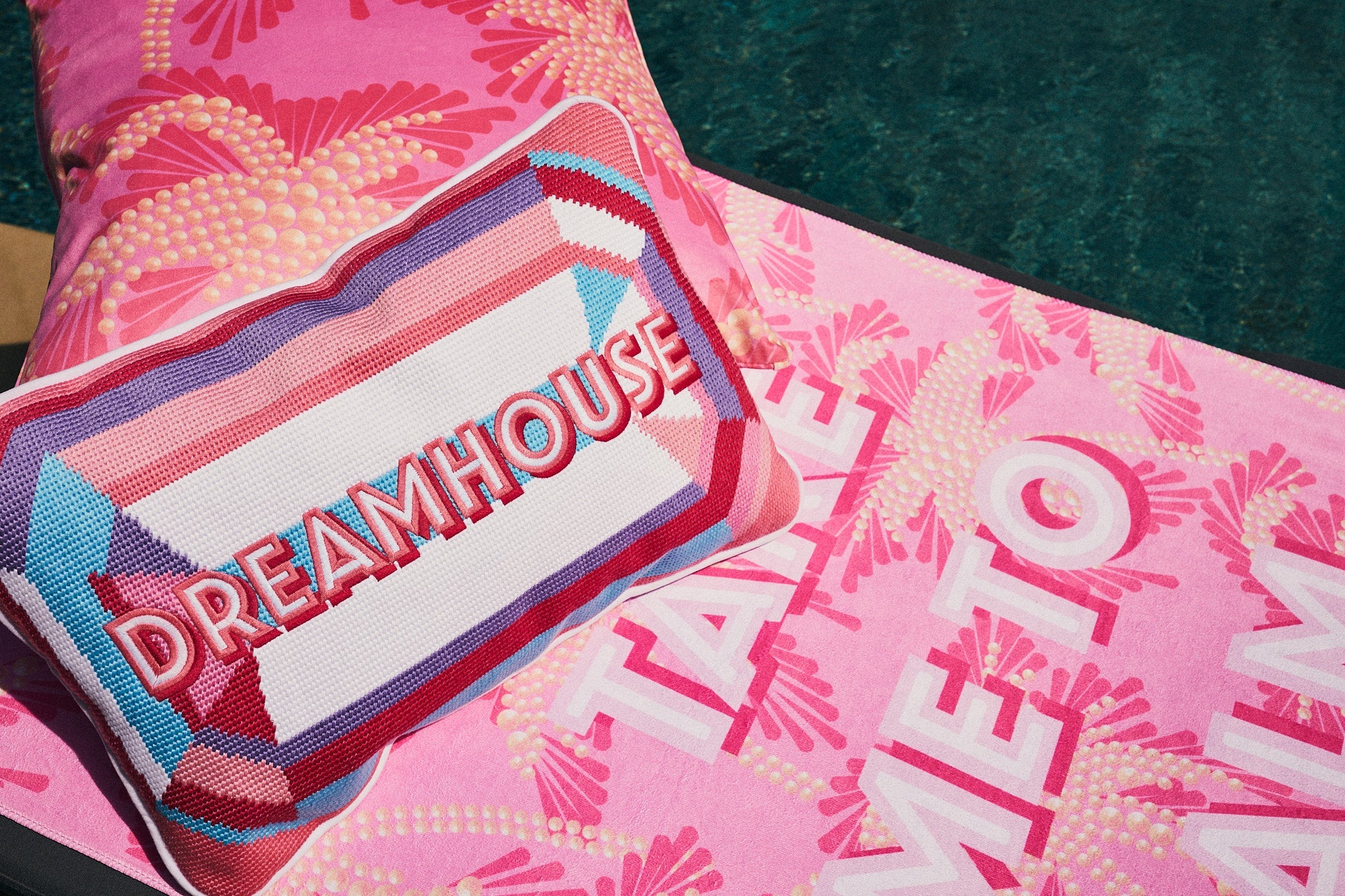 "Take Me To Palm Springs" Beach Towel - Wear The House